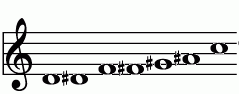 D オルタード・スケールの練習 ピアノスケール一覧 譜面
