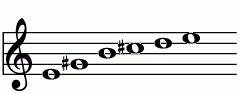 E_13の練習 ピアノスケール一覧 譜面