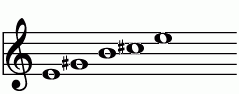 E_6の練習 ピアノスケール一覧 譜面