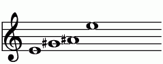 E_(-5)の練習 ピアノスケール一覧 譜面