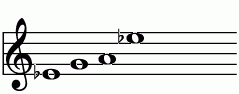 Eb_(-5)の練習 ピアノスケール一覧 譜面