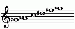 G#_9の練習 ピアノスケール一覧 譜面